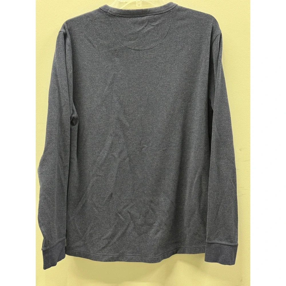 Vineyard Vines Long Sleeve Crewneck Pullover Top Mens Med Nautical Navy Preppy